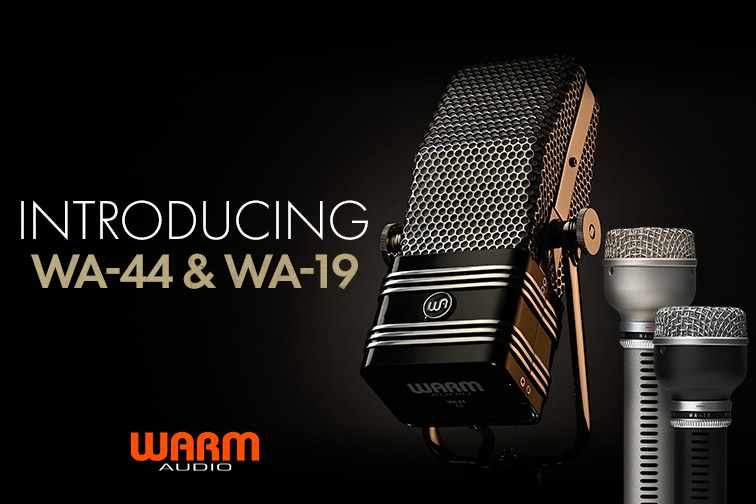 Introducing the WA-44 Ribbon and WA-19 Dynamic Microphones